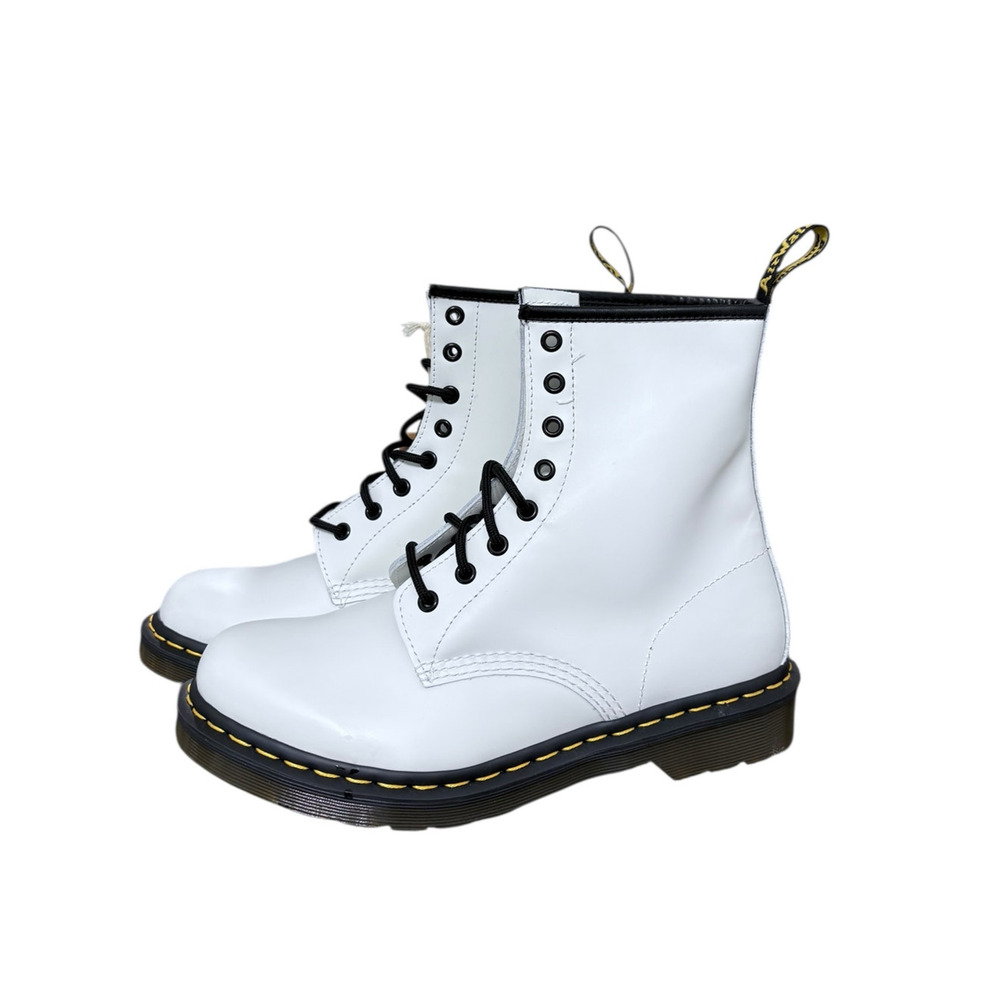 NWT! Dr. Martens 1460 Smooth Leather Lace Up Boots - Women Size 10 - Picture 7 of 9